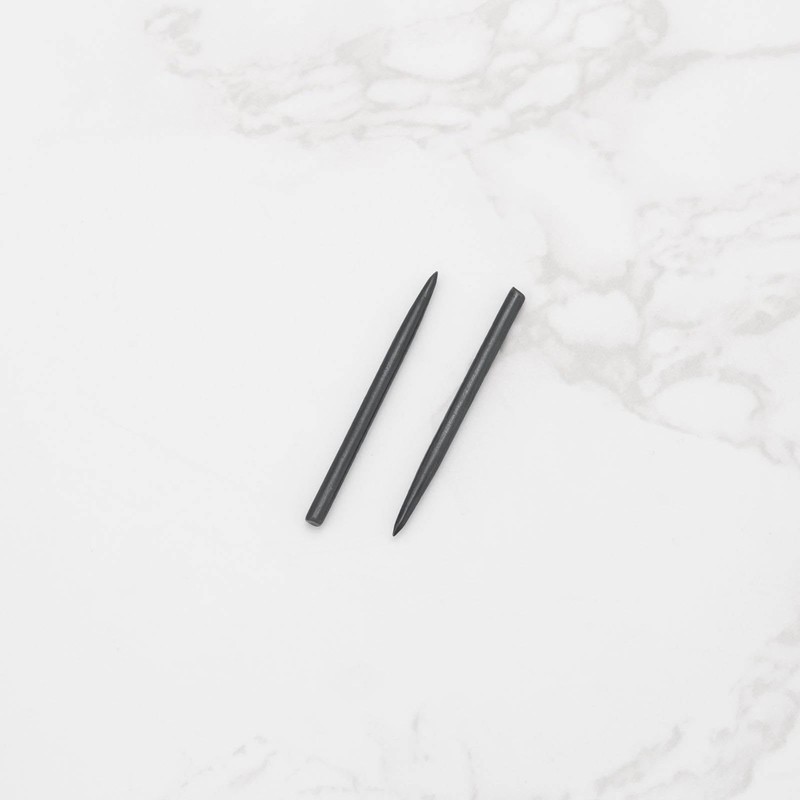EMSea 15pcs Dart Tips 38mm Dart Spare 2.3mm Points Nickel-Plated