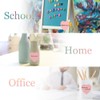 GTHER Heart Shaped Sticky Notes, Colored Sticky Notes Pink Red