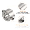 sourcing map 4pcs 8mm Drill Stop Collar Set Depth Stop,