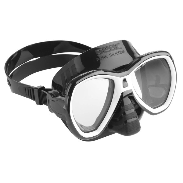 SEAC ELBA Snorkeling Mask - S/BL Black/White, None