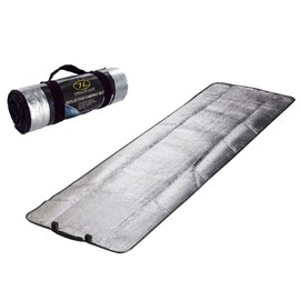 HIGHLANDER ALUMINIUM FOIL CAMPING SLEEPING MAT ROLL PAD