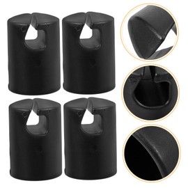Mipcase 6pcs Plastic Cap Cover Pole Trampoline Top Covers Parts Caps Replacement Trampoline Accessory Trampoline Frame Accessories Trampoline Part Accessories for Trampoline Black