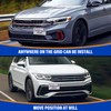 No Drill Front License Frame Compatible with Volkswagen Arteon 2019-2023