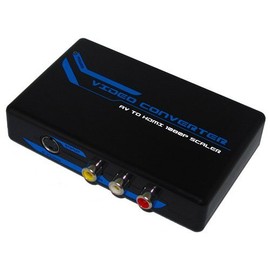 RCA Composite or S-Video to HDMI Converter