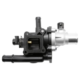 Hoypeyfiy 25189437 Garage Thermostat Housing Assembly, Replacement for Vauxhall Astra H Mk5 J Mk6, Insignia A Mk1, Meriva A Mk1, Mokcha/Mokka X, Replaces 55564890, 55577284, 55564890