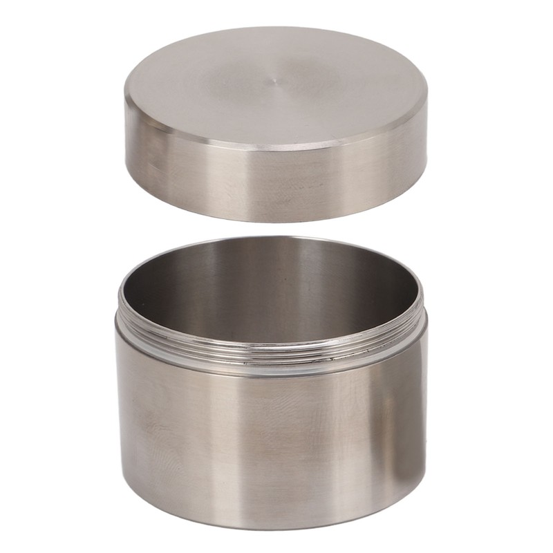 Stainless Steel Sealing Case Tea Leaf Canister Container Can Mini