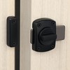 Alise Gate Latch,Slide Bolt Latches Lock,Safety Double Sided Gate Hardware,MS110U-B