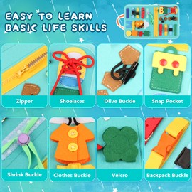 Iallbin Busy Board, Math Fidget Spinners Toy Set, for Learning Addition, Subtraction, Multiplication and Division, Number Learning Educational Game Toy