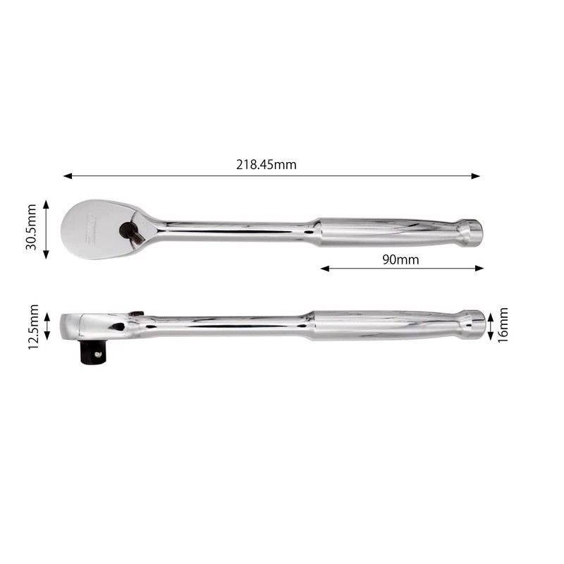 PWT SRH38SH8 Ratchet Handle Socket Wrench Insertion Angle 9.5mm 3/8"