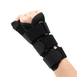 Vesaneae Karpaltunnel Handgelenkstütze,Daumenbandage und Handgelenkstütze,Daumen Handgelenkschiene mit Metallschiene Stabilisator,Zur Linderung von Tendinitis Arthritis Schmerzen (Rechte Hand)