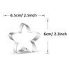 WDYJMALL Frangipani Flower Shape Cookie Cutter - A