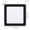 EGLO FUEVA 5 LED Recessed Light Black Square 166 mm