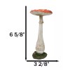 Enchanted Fairy Garden Pillar Toadstool Mushroom Home Decor Figurine 6.75"H