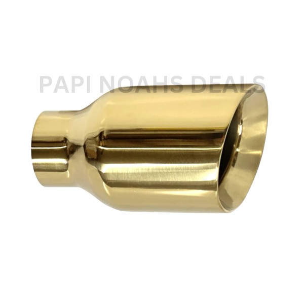 PAPI NOAHS DEALS GOLD 2.5" Inlet 4" Outlet 7" Long