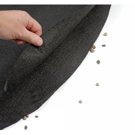 GLI 70-0021RD-BLK-160 Round Armor Shield Floor Pad, 21-Feet