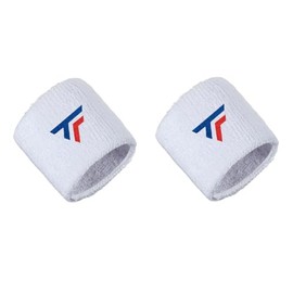 Tecnifibre Wrist Wraps - White, Colourful, One Size