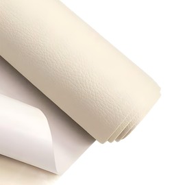 Leather Repair Patch, Self Adhesive Leather Repair, Large Leather Repair Tape for Sofa, Car Seats, Furniture, Cabinets, Chairs, Handbags (Beige, 79" L x 16" W)