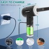 2-in-1 Electric Compressed Air Duster, Cordless Air Duster and Vacuum,