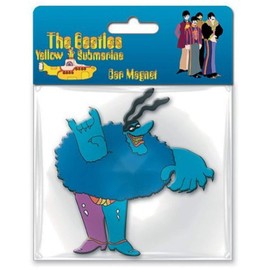 Yellow Submarine Chief Blue Meanie Car Magnet