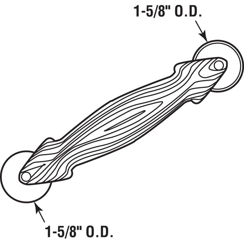 Prime-Line MP7503 Screen Rolling Tool with Nylon Wheels, For 0.115