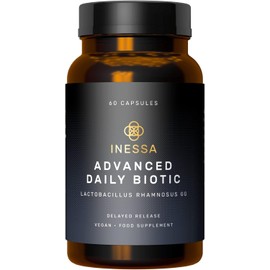 Lactobacillus Rhamnosus GG Probiotic – 10 Billion CFU | 60 Delayed-Release Vegan Capsules | Clinically Studied Gut Health Supplement | UK Made