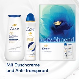 Dove Pampering Gift Set with Antiperspirant and Shower Cream (150 ml + 225 ml)