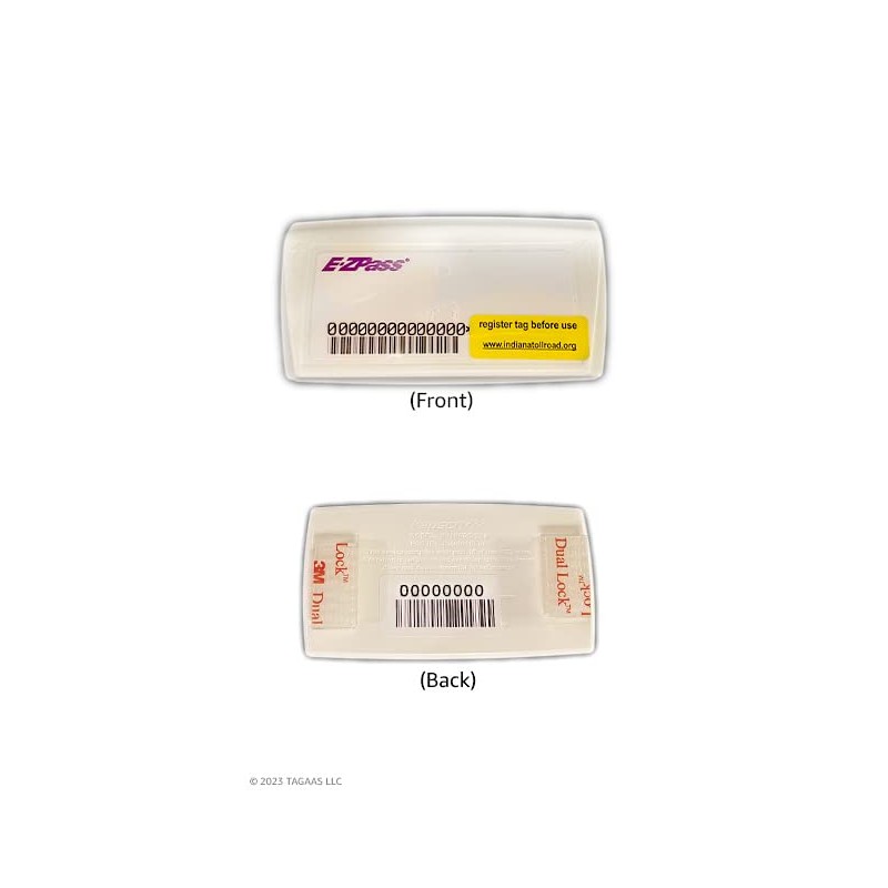 E-ZPass Transponder - Indiana Toll Road (ITRCC) (2-Pack)