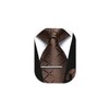 Enlision Men's Ties and Pocket Square Tie Clip Set Paisley