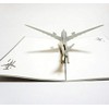 Happiest Birthday 3D Message Card Pop Up Greeting Card (Airplane)