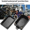 Project Box, 4pcs Junction Boxes, IP65 Waterproof Electrical Boxes, ABS
