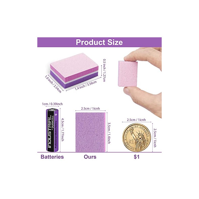 CGBE Pulidor De Uñas, Bloque Pulidor De Uñas De Grano