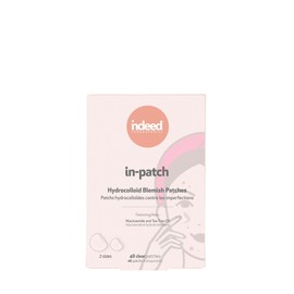 Indeed Labs In-Patch - Hydrocolloid Acne Pimple Patch for Covering Zits and Blemishes, Spot Stickers for Face and Skin, Fast acting -Niacinamide &Tea Tree Oil Helps Fight Dark Spots - 48 Patches