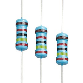 EDGELEC 100pcs 24K ohm Resistor 1W, 1 Watt ±1% Tolerance Metal Film Fixed Resistor, Multiple Values of Resistance Optional