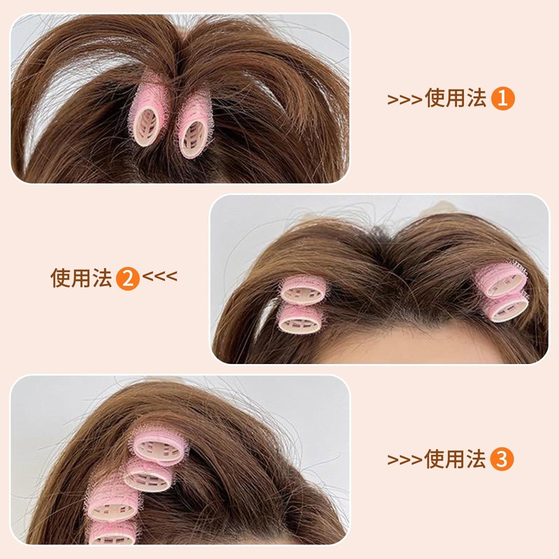 ZeniMart Curler Bangs Curler Hand Curler Magic Curler Oval Soft