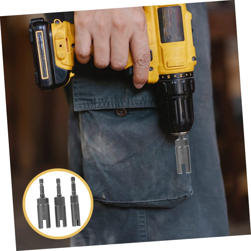 Uonlytech 3pcs Wing Nut Socket Nut Driver for Bolt Hook