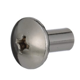 Seachoice 18-8 Stainless Steel Phillips Barrel Nuts w/Truss Head, 1/4-20 X 5/8 in, Pack of 25