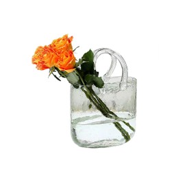 Purse vases - Stylish Decorative Gift Glass Purse vases are a Lovely Especially for Book Lovers, but Also for All Kinds of Gifts and Special Occasions