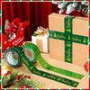 Watersay 2 Roll 220 Yard Christmas Packing Tape 1.89'' Decorative