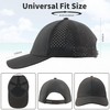 Baseball Cap, Universal Fit Water-Resistant Mens Hat with UV Protection