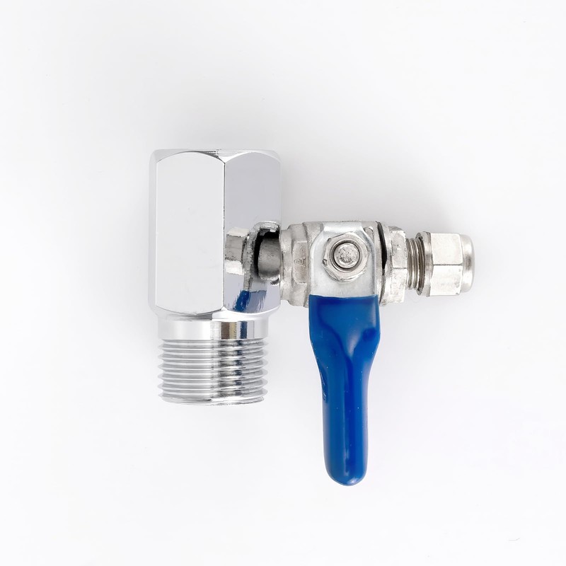 Pxyelec Ball Valve Shut Off Switch RO Feed Water Adapter