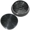 Spares2go Carbon Charcoal Filters for Belling 600CGH 444448742 Cooker Extractor