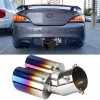 KEEPDSGN For Hyundai Genesis Elantra Dual Exhaust Pipe Tail Muffler