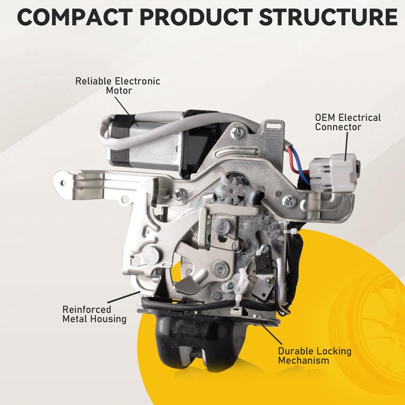Predep Rear Trunk Latch Tailgate Door Lock Actuator Compatible for