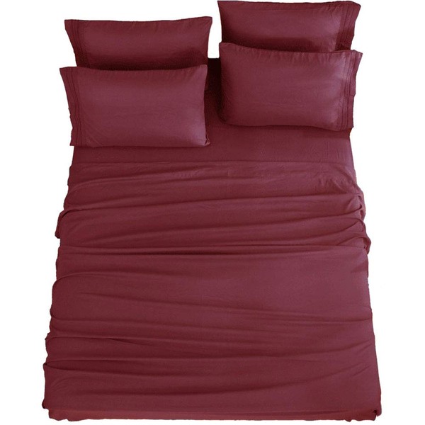 SONORO KATE Bed Sheet Set Super Soft Microfiber 1800 Thread
