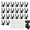 FULHANY Skirting Board Clips, 20 Pieces, Skirting Board Kitchen, Skirting