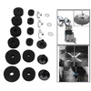 21Pcs Drum Cymbal Felt Pad Non Slip Instrument Accessory Replacement