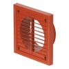 Airflow 52641103 Fixed Grille, Terracotta, 100 mm