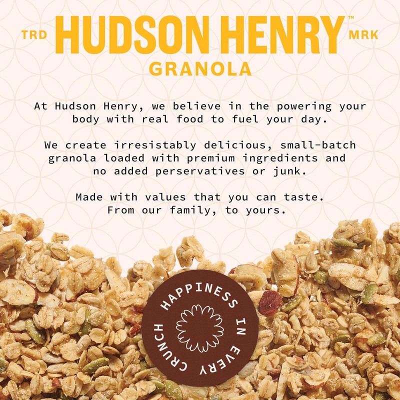 Hudson Henry Pistachio Almond Granola | Gluten Free Granola with