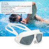 Swimming Goggles Prevent Fog UV Protection Wide View Diving Glasses