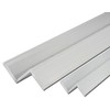 Aluminium Z-Profile Rail Rolled Blank Aluminium Profile 40 x 40